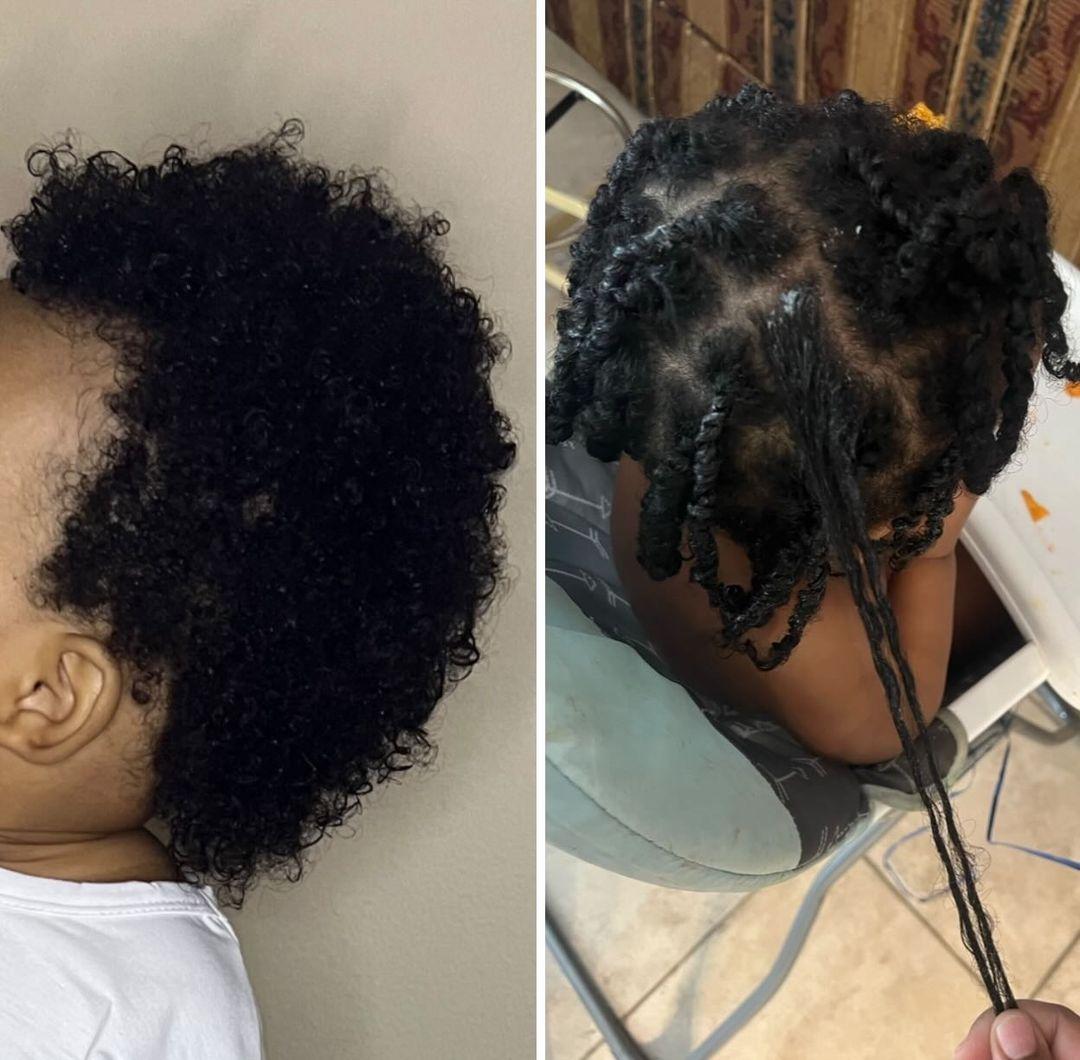 before and after hair growth elixir results