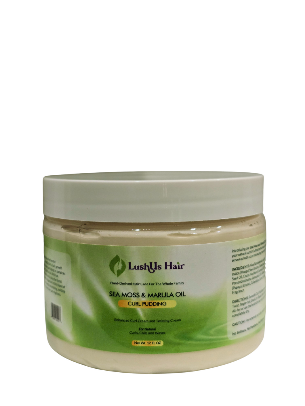 Sea Moss & Marula Oil 2-in-1 Enhanced Curl Cream & Twisting Cream